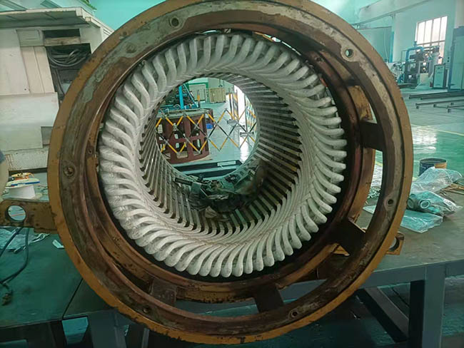 淺析關(guān)于泰富西瑪高壓電機(jī)的電暈損傷。